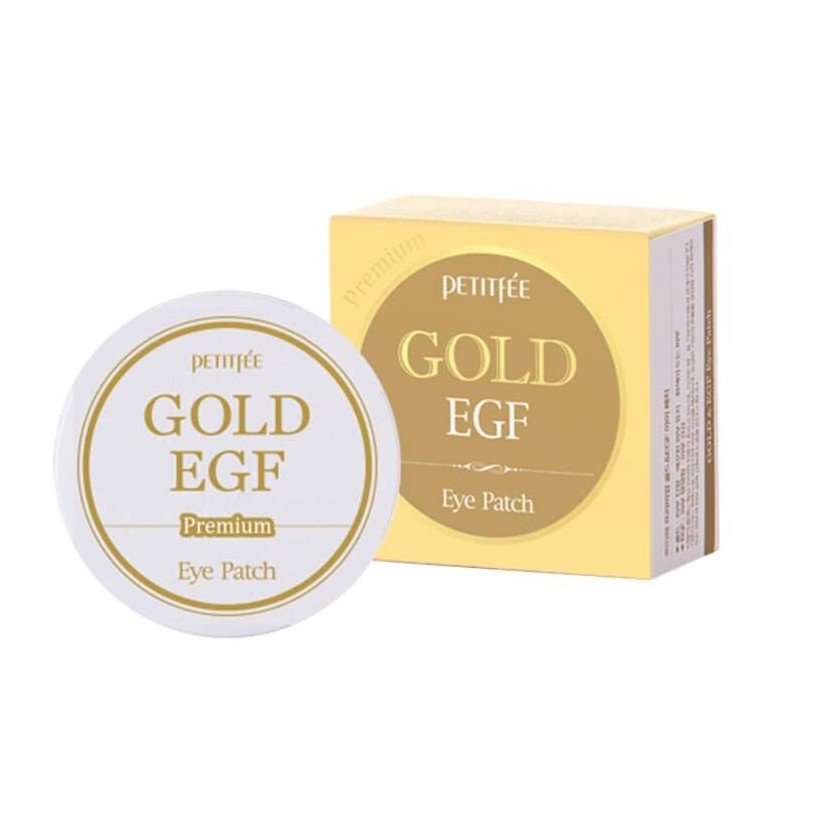 Гидрогелевые патчи с коллоидным золотом и эпидермальным фактором роста PETITFEE Premium Gold & EGF Eye Patch 60 шт - основное фото