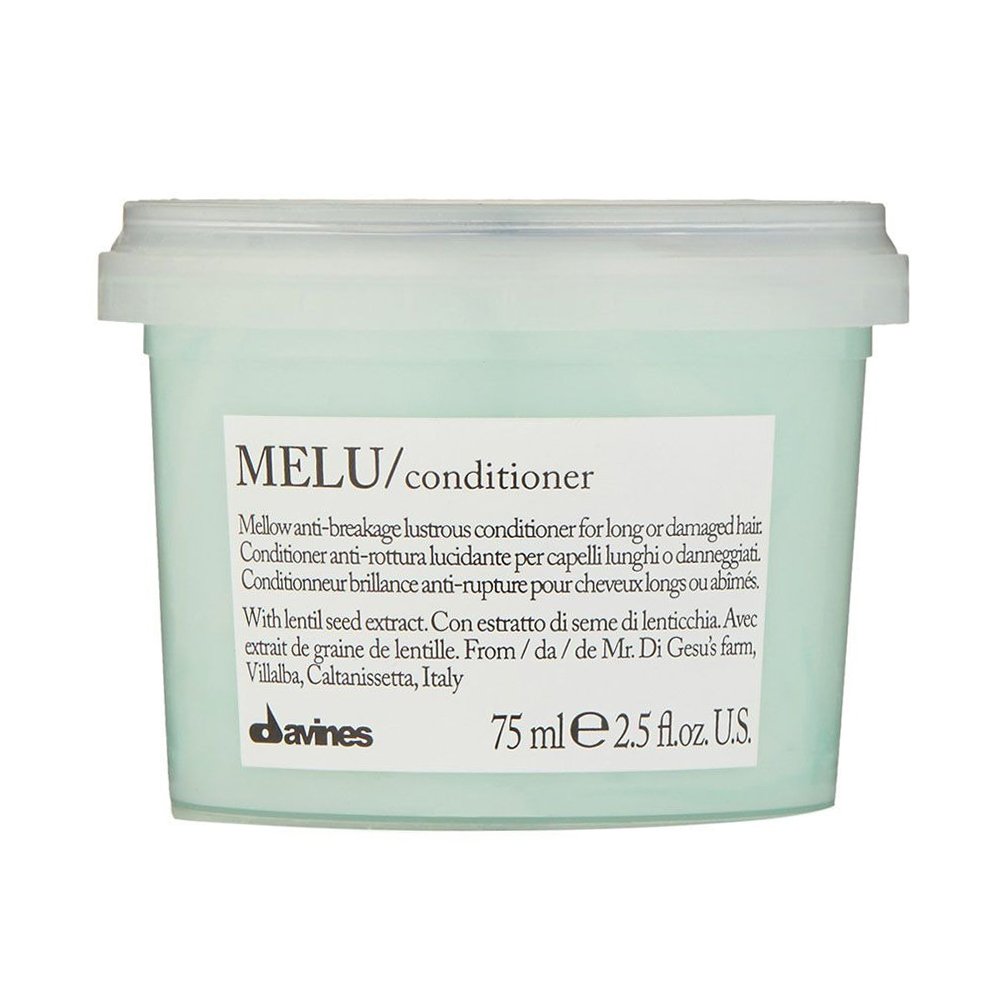 Кондиціонер для пом'якшення тьмяного, ламкого, пошкодженого волосся Davines Essential Haircare Melu Conditioner 75 мл - основне фото