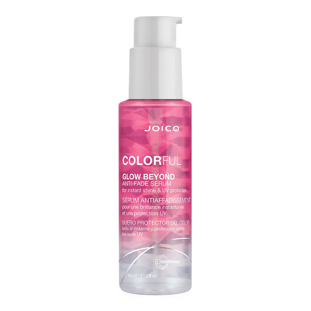 Сыворотка для блеска и стокости цвета волос Joico Colorful Glow Anti-Fade Serum For Instant Shine and UV Protection 63 мл - основное фото