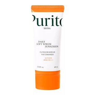 Солнцезащитный крем с керамидами Purito Daily Soft Touch Sunscreen SPF 50 PA++++ (Renewed) 60 мл - основное фото