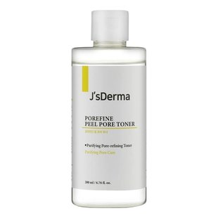 Тонер с AHA кислотой J'sDerma Porefine Peel Pore Toner 200 мл - основное фото