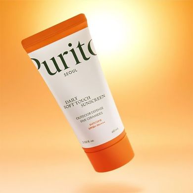 Солнцезащитный крем с керамидами Purito Daily Soft Touch Sunscreen SPF 50 PA++++ (Renewed) 60 мл - основное фото