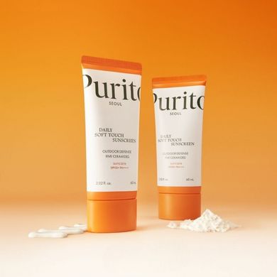 Сонцезахисний крем з керамідами Purito Daily Soft Touch Sunscreen SPF 50 PA++++ (Renewed) 60 мл - основне фото