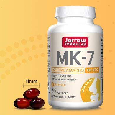 Вітамін К2 Jarrow Formulas MK-7 180 mcg 30 шт - основне фото