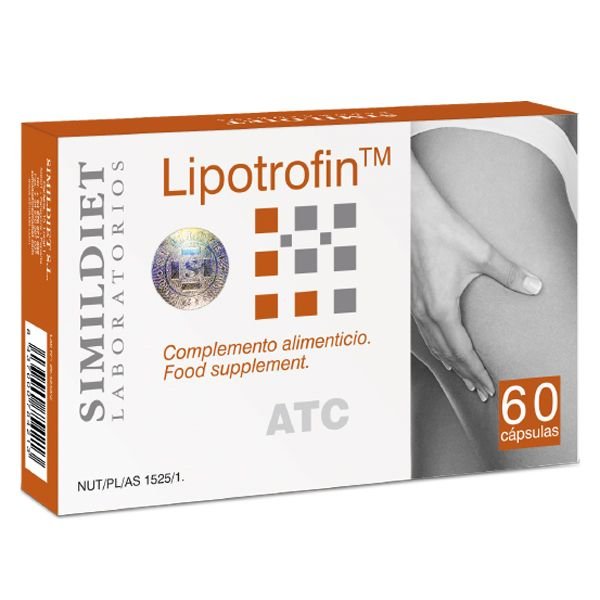 Пищевая добавка «Липотрофин» SIMILDIET Laboratorios Lipotrofin 60 шт - основное фото