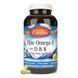 Омега-3 Элит с витаминами D3 и K2 со вкусом лимона Carlson Labs Elite Omega-3 Plus D & K 700 mg 180 шт - дополнительное фото