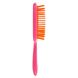 Розовая с оранжевым прямоугольная щётка для волос Janeke Superbrush The Original 86SP226 FA- - дополнительное фото
