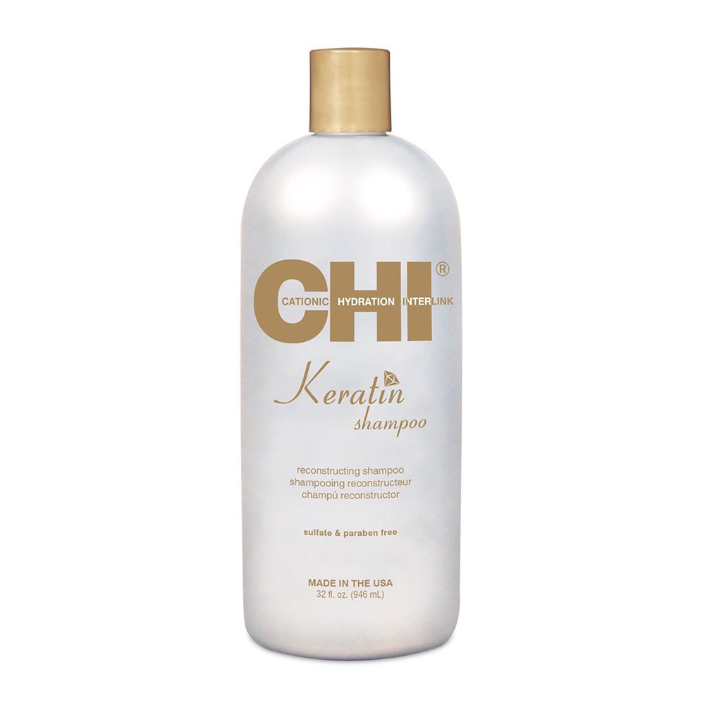 Восстанавливающий кератиновый шампунь CHI Keratin Reconstructing Shampoo 946 мл - основное фото