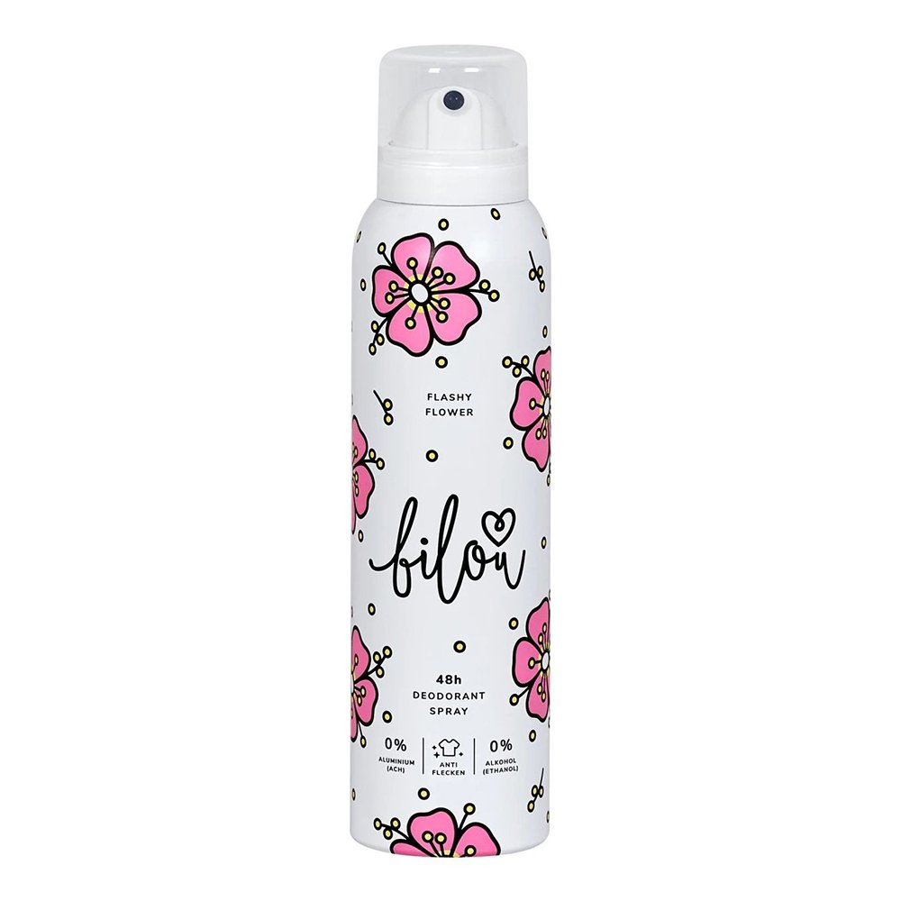 Дезодорант «Цветочно-ягодный» Bilou Flashy Flower Deodorant Spray 150 мл - основное фото