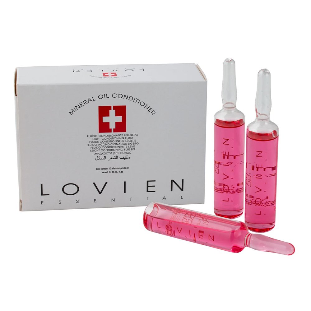 Кондиціонер для волосся в ампулах з мінеральною олією Lovien Essential Mineral Oil Conditioner 10x10 шт - основне фото