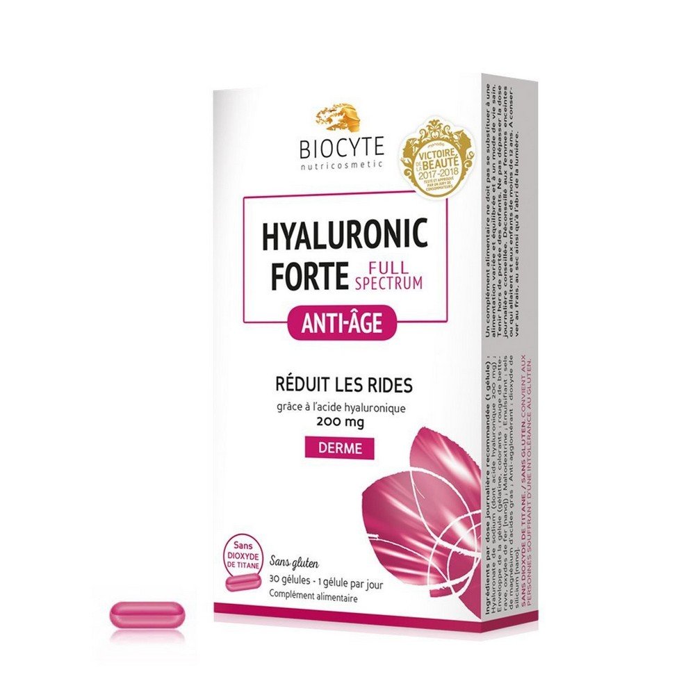 Пищевая добавка Biocyte Hyaluronic Forte Full Spectrum 30 шт - основное фото