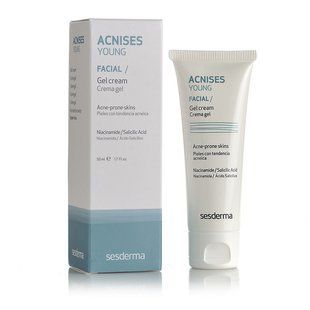 Крем-гель для молодої проблемної шкіри Sesderma Acnises Young Gel Cream 50 мл - основне фото