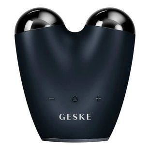 Чорний мікрострумовий підтягувач обличчя GESKE MicroCurrent Face-Lifter 6в1 Black - основне фото