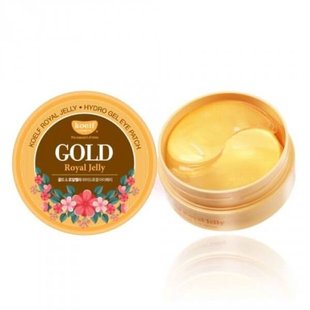 Гидрогелевые патчи с маточным молочком PETITFEE Gold & Royal Jelly Hydrogel Eye Patch 60 шт - основное фото