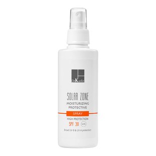 Сонцезахисний зволожувальний спрей для тіла Dr. Kadir Solar Zone Moisturizing Protective Spray SPF 30 125 мл - основне фото