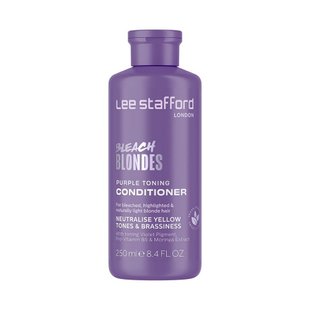 Тонирующий фиолетовый кондиционер Lee Stafford Bleach Blondes Purple Toning Conditioner 250 мл - основное фото