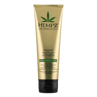 Шампунь для фарбованого та пошкодженого волосся HEMPZ Daily Hair Care Original Shampoo For Damaged & Color Treated Hair 265 мл - основне фото