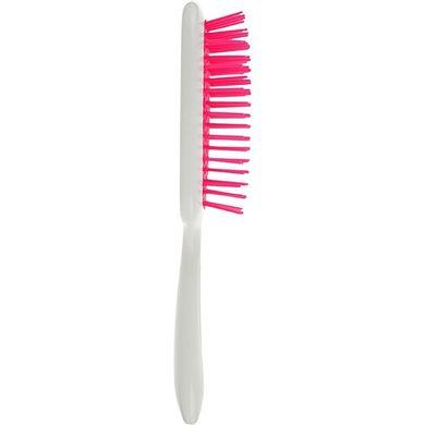 Белая с розовым прямоугольная щётка для волос Janeke Superbrush The Original SP226BIA FFL - основное фото