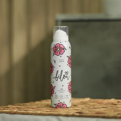Дезодорант «Квітково-ягідний» Bilou Flashy Flower Deodorant Spray 150 мл - основне фото