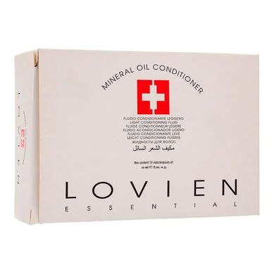 Кондиціонер для волосся в ампулах з мінеральною олією Lovien Essential Mineral Oil Conditioner 10x10 шт - основне фото