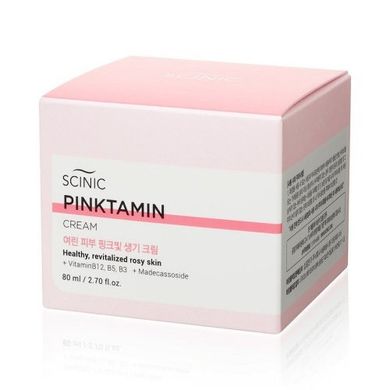 Крем-гель із вітамінами групи B SCINIC Pinktamin Cream 80 мл - основне фото