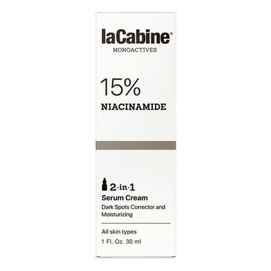 Крем-сироватка з ніацинамідом La Cabine 15% Niacinamide Serum Cream 30 мл - основне фото