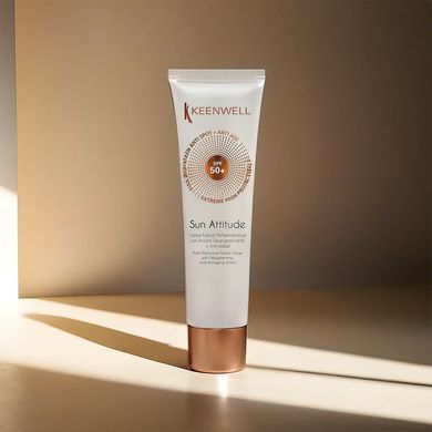 Мультизащитный антивозрастной крем для лица SPF 50 KEENWELL Sun Attitude Multi-Protective Anti-Age Facial Cream SPF 50 60 мл - основное фото