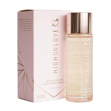 Преміальна олія для ванн HighOnLove Sensual Bath Oil Lavender Honeybee 100 мл - основне фото