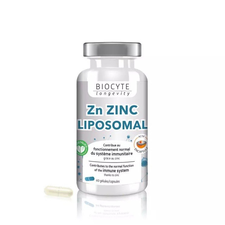 Харчова добавка Biocyte Zn Zinc Liposomal 60 шт - основне фото