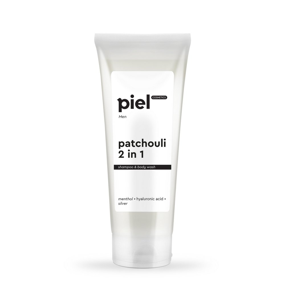 Шампунь-гель для душа с пачули Piel Cosmetics Men Patchouli Shampoo-Body Wash 2 в 1 250 мл - основное фото