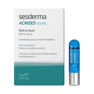 Себорегулирующий корректор для проблемной кожи Sesderma Acnises Roll-On Focal 4 мл - основное фото