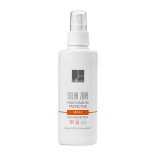 Сонцезахисний зволожувальний спрей для тіла Dr. Kadir Solar Zone Moisturizing Protective Spray SPF 50 125 мл - основне фото