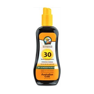 Водостойкий солнцезащитный спрей-масло Australian Gold Spray Oil Sunscreen Carrot Oil SPF 30 237 мл - основное фото