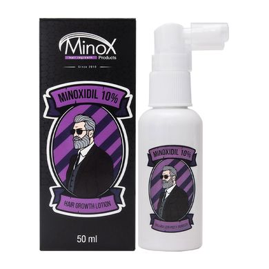 Лосьйон для росту волосся для чоловіків MinoX 10 Lotion-Spray For Hair Growth 50 мл - основне фото