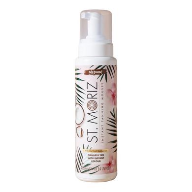 Мус для експрес-автозасмаги St. Moriz Coconut Instant Tanning Mousse Medium 300 мл - основне фото