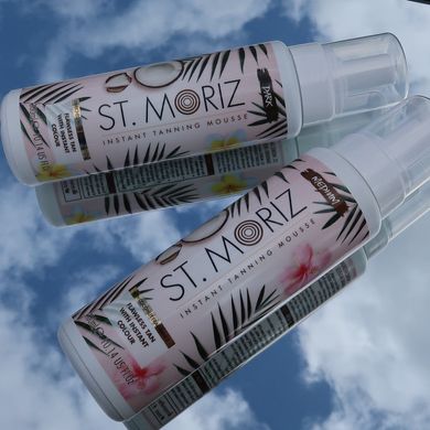 Мус для експрес-автозасмаги St. Moriz Coconut Instant Tanning Mousse Medium 300 мл - основне фото