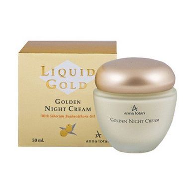 Нічний крем Anna Lotan Liquid Gold Golden Night Cream 50 мл - основне фото