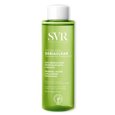 Очищувальний тонік SVR Sebiaclear Micro-Peel Renewal Water 150 мл - основне фото