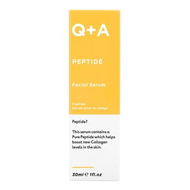 Пептидна сироватка для обличчя Q + A Peptide Facial Serum 30 мл - основне фото