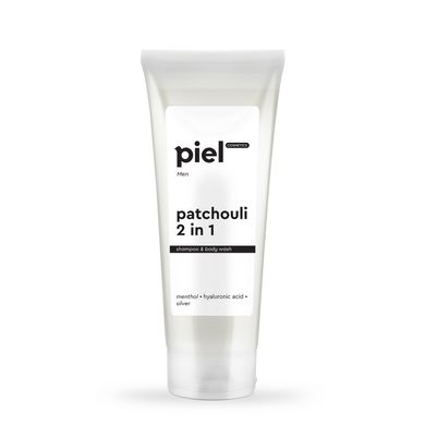 Чоловічий шампунь-гель з пачулі для душу Piel Cosmetics Men Patchouli Shampoo-Body Wash 2 в 1 250 мл - основне фото