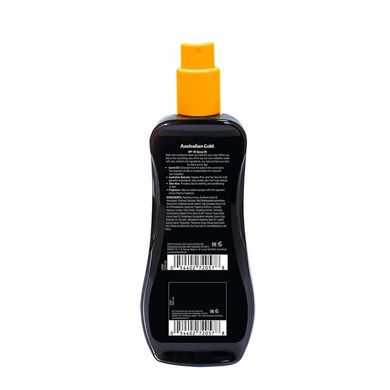 Водостойкий солнцезащитный спрей-масло Australian Gold Spray Oil Sunscreen Carrot Oil SPF 30 237 мл - основное фото