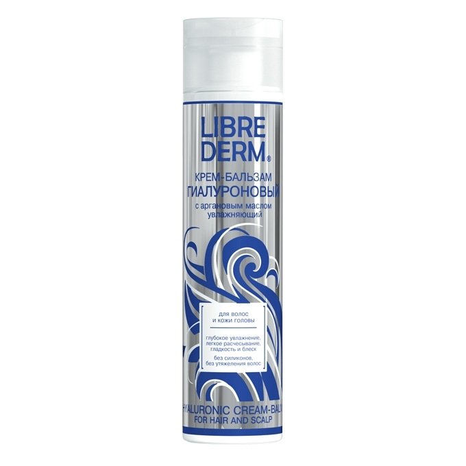 Гиалуроновый крем-бальзам для волос Librederm Hyaluronic Cream-Balm For Hair And Scalp 250 мл - основное фото