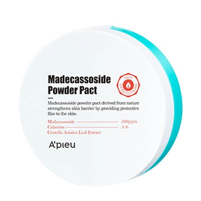 Протизапальна пудра з екстрактом азіатської центелли A'Pieu Madecassoside Powder Pact 6 г - основне фото