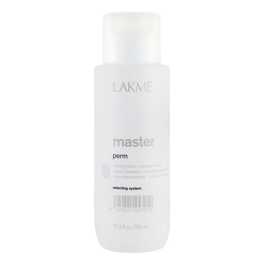 Лосьон для завивки жестких волос Lakme Master Perm 0 Waving Lotion for Resistant Hair 500 мл - основное фото