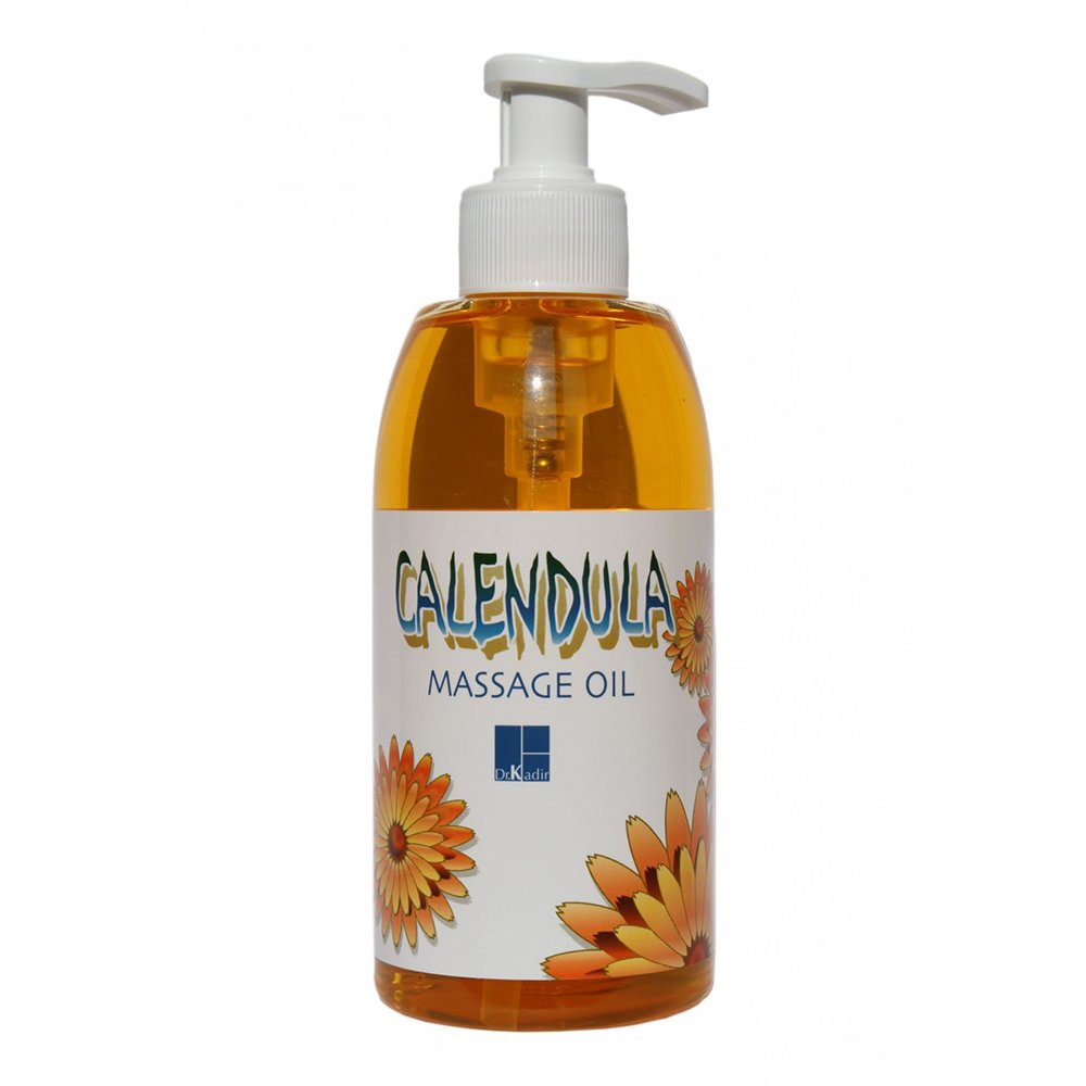 Массажное масло с зародышами пшеницы и календулой Dr. Kadir Calendula-Wheat Germ Massage Oil (Pump) 330 мл - основное фото