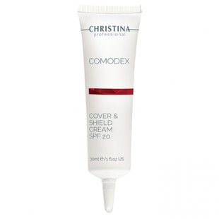 Солнцезащитный крем с тонирующим эффектом Christina Comodex Cover & Shield Cream SPF 20 30 мл - основное фото