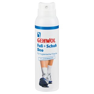 Дезодорант для ног и обуви Gehwol Fub + Schuh Deo 150 мл - основное фото