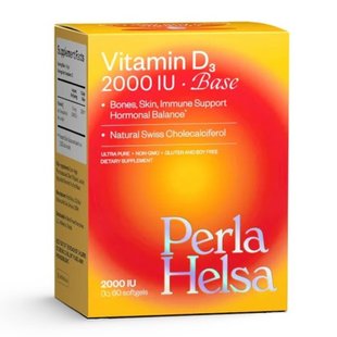 Витамин D3 Perla Helsa Vitamin D3 Base 2000 IU 60 шт - основное фото