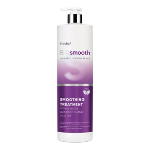 Флюид для разглаживания волос Erayba Bio Smooth Organic Straightener Smoothing Treatment 1000 мл - основное фото