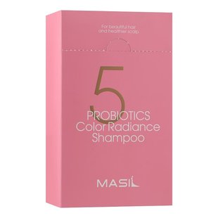 Шампунь с пробиотиками для окрашенных волос Masil 5 Probiotics Color Radiance Shampoo 20х8 мл. - основное фото